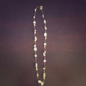 Silpada Rose Quartz long necklace